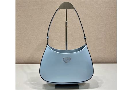 prada cleo blue|Prada cleo leather bag.